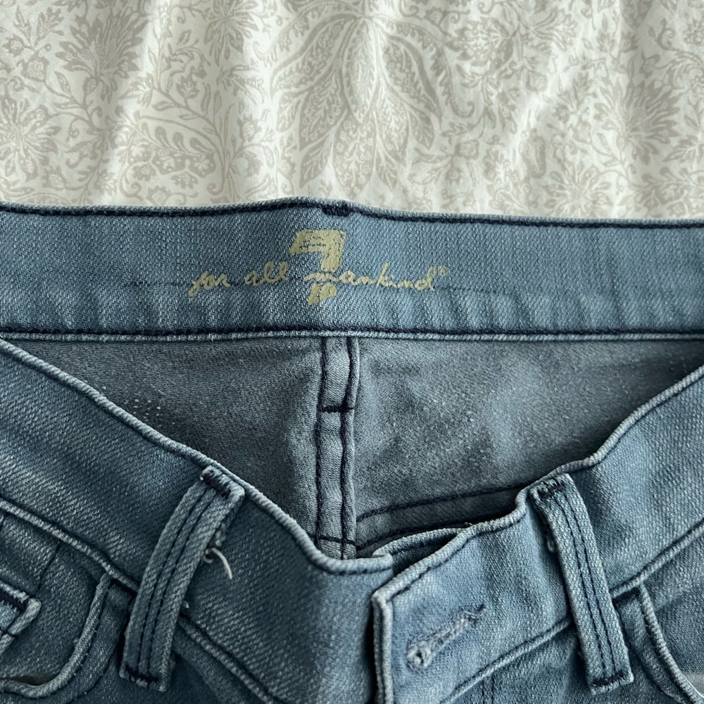7 For All Mankind Women's Blue Jeans